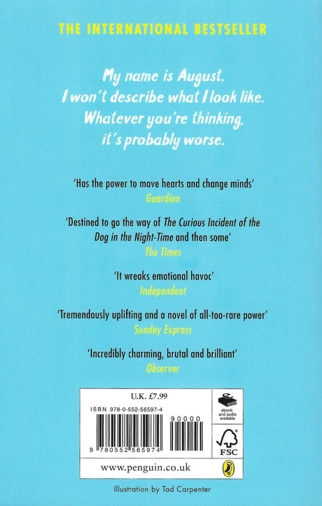 Wonder by Random House Children's Publishers UK on Schoolbooks.ie