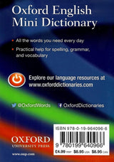 Oxford English Mini Dictionary by Oxford University Press on Schoolbooks.ie