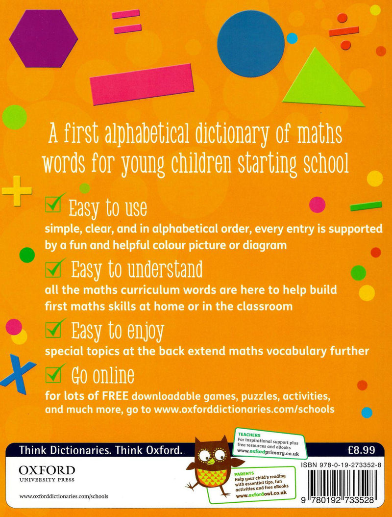 ■ Oxford First Illustrated Maths Dictionary by Oxford University Press on Schoolbooks.ie