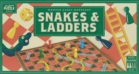 ■ Snakes & Ladders by Professor Puzzle on Schoolbooks.ie