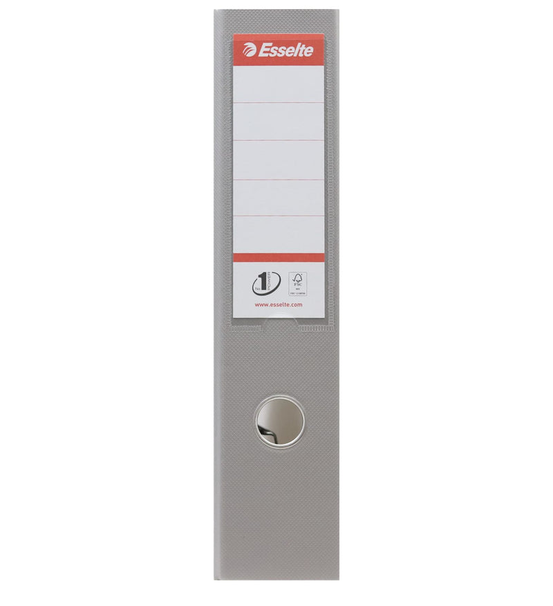 A4 Standard - No.1 Vivida Lever Arch File PP - Grey by Esselte on Schoolbooks.ie