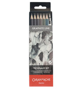 ■ Caran d'Ache - 6 Assorted Technalo Pencils (2B, HB, B) by Caran d'Ache on Schoolbooks.ie