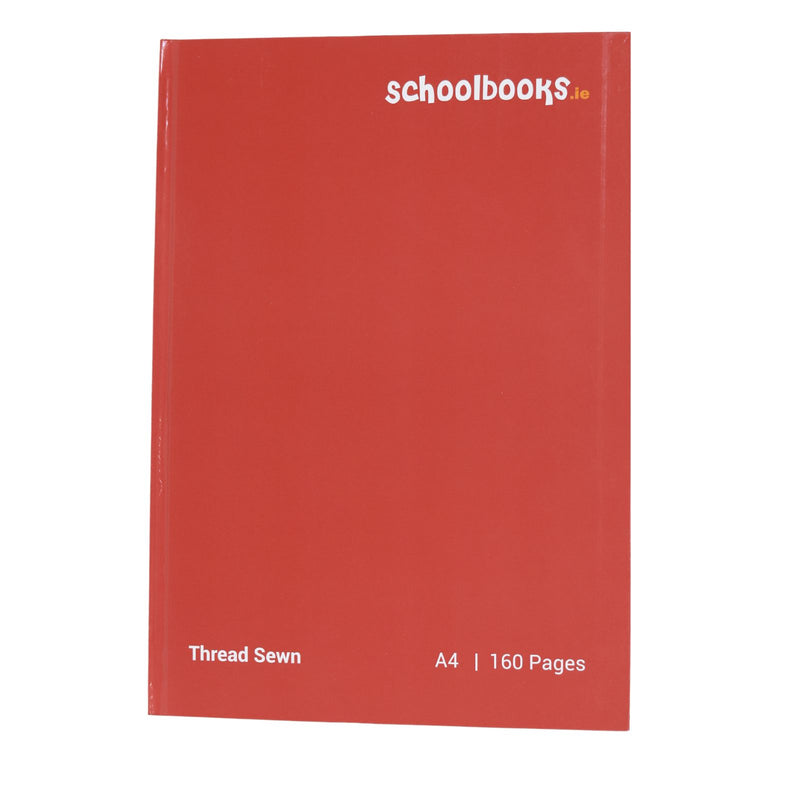 ■ Schoolbooks.ie - A4 Hardback Notebook - 160 Page - Wine by Schoolbooks.ie on Schoolbooks.ie
