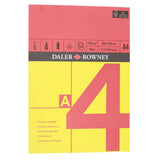 ■ Daler Rowney - A4 Red and Yellow Sketch Pad - 25 Sheets - 150gsm by Daler Rowney on Schoolbooks.ie