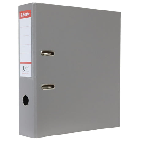 ■ A4 Standard - No.1 Vivida Lever Arch File PP - Grey by Esselte on Schoolbooks.ie