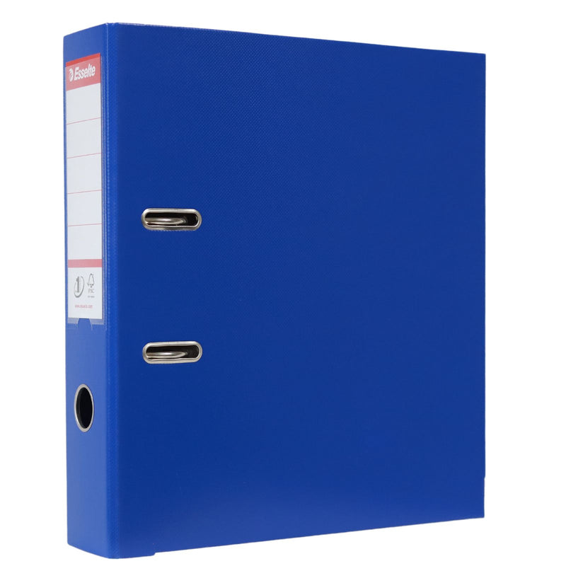A4 Standard - No.1 Vivida Lever Arch File PP - Blue by Esselte on Schoolbooks.ie