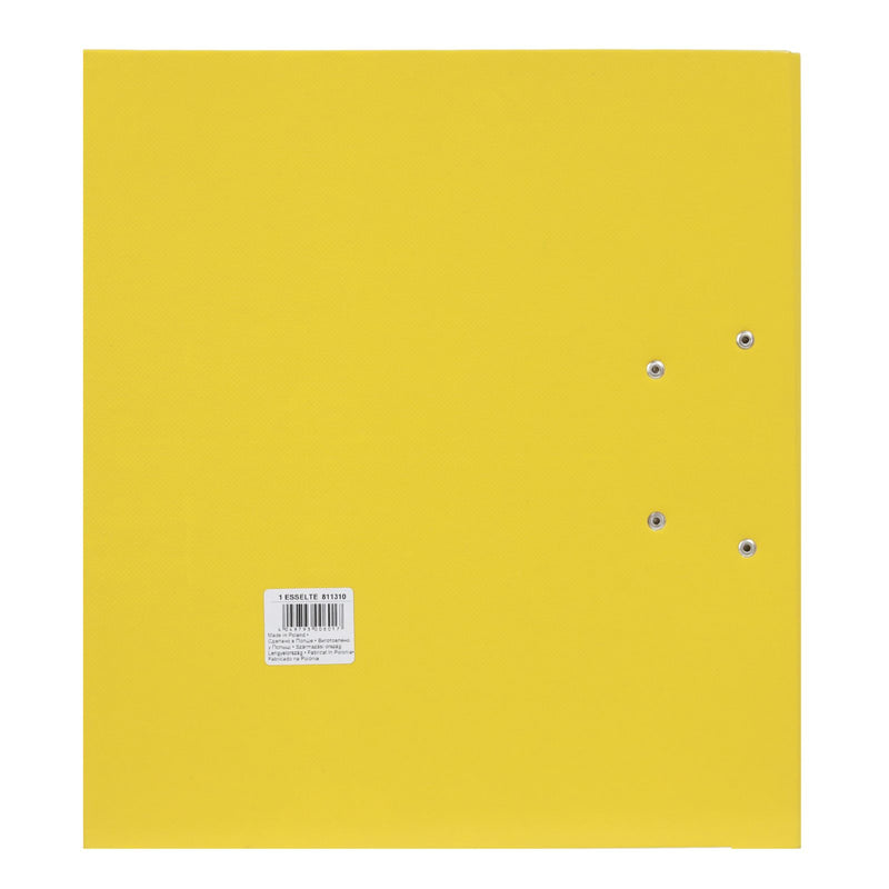 A4 Standard - No.1 Vivida Lever Arch File PP - Yellow by Esselte on Schoolbooks.ie