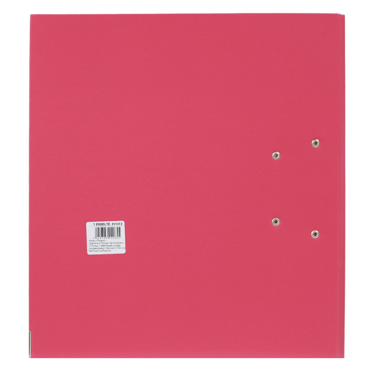 A4 Standard - No.1 Vivida Lever Arch File PP - Fuchsia by Esselte on Schoolbooks.ie