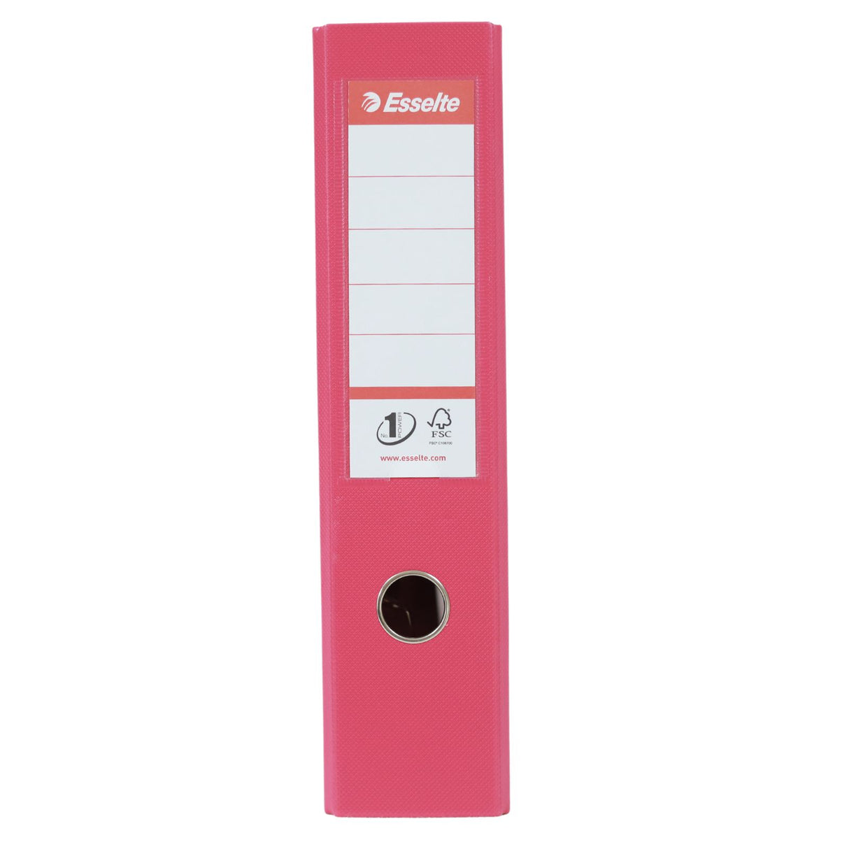 A4 Standard - No.1 Vivida Lever Arch File PP - Fuchsia by Esselte on Schoolbooks.ie