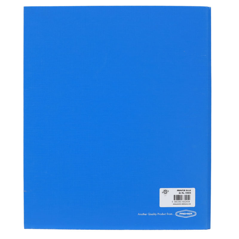 Premto A4 Ring Binder - Printer Blue by Premto on Schoolbooks.ie