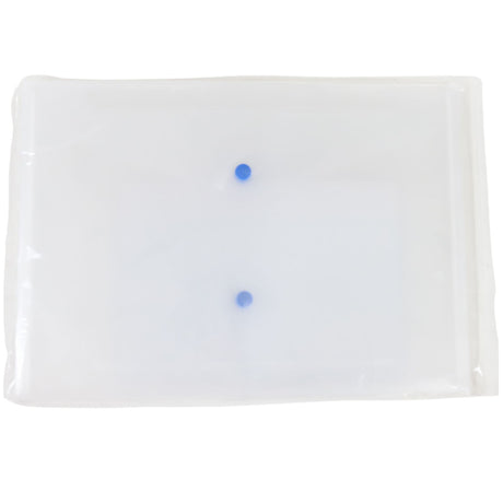 NTS - A4 Button Wallet Clear - Pack of 5 by NTS on Schoolbooks.ie