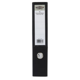 Concept - Foolscap Lever Arch File - Solid Black by Concept on Schoolbooks.ie