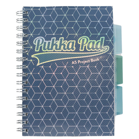 Pukka Pad - A5 Project Book - Glee - Navy - 200 Pages by Pukka Pad on Schoolbooks.ie