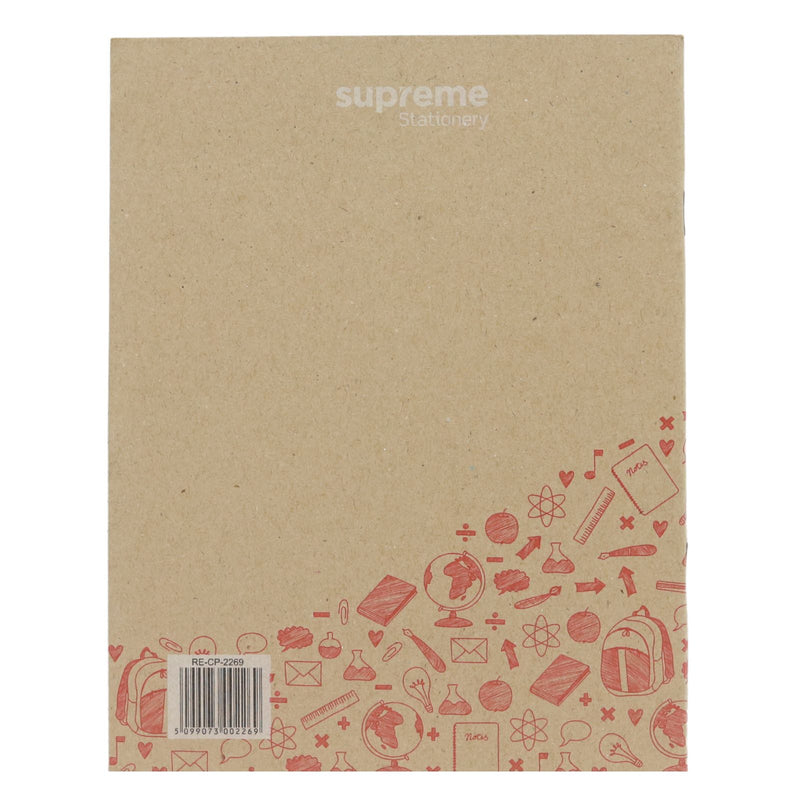 Supreme Stationery - Recycled Writing Copy - 88 Page by Supreme Stationery on Schoolbooks.ie