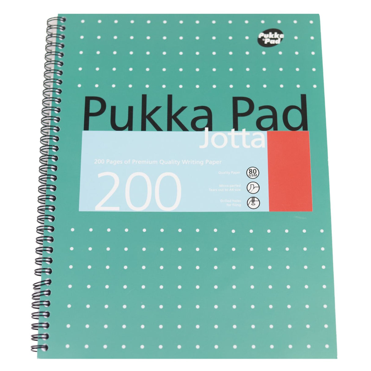 Pukka Pad - A4 Jotta Notebook - Metallic - 200 Pages by Pukka Pad on Schoolbooks.ie