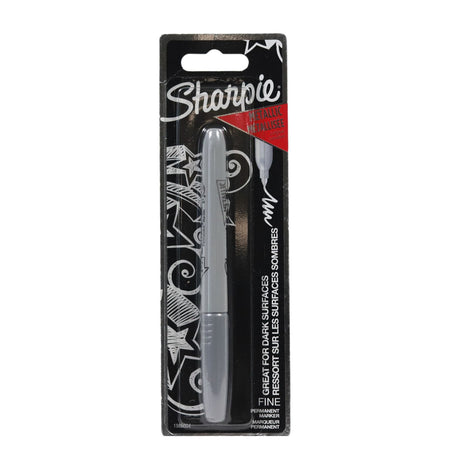 ■ Sharpie Metallic Permanent Marker - Silver by Sharpie on Schoolbooks.ie