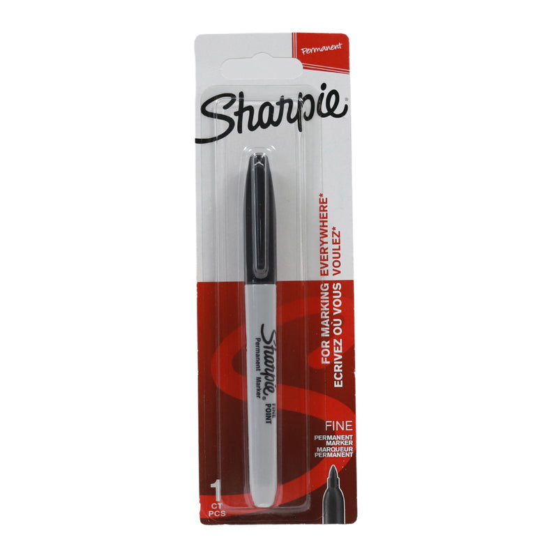 Sharpie - Black Permanent Marker - Carded by Sharpie on Schoolbooks.ie