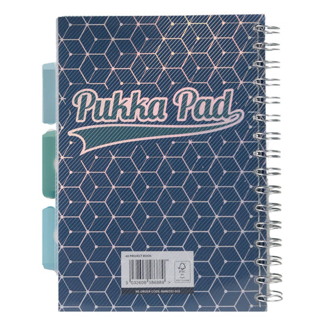 Pukka Pad - A5 Project Book - Glee - Navy - 200 Pages by Pukka Pad on Schoolbooks.ie