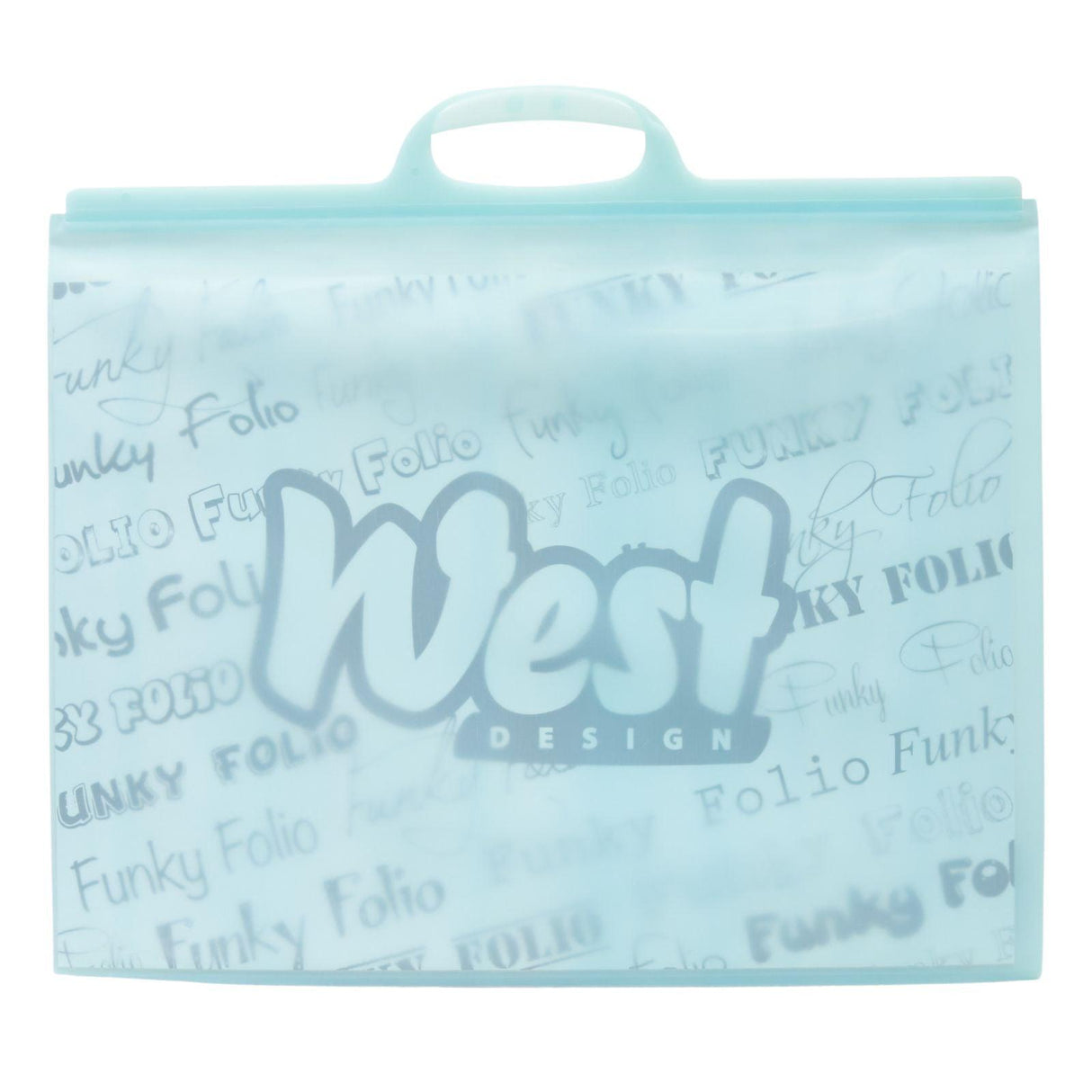 Funky Folio A3 Blue by West Design on Schoolbooks.ie