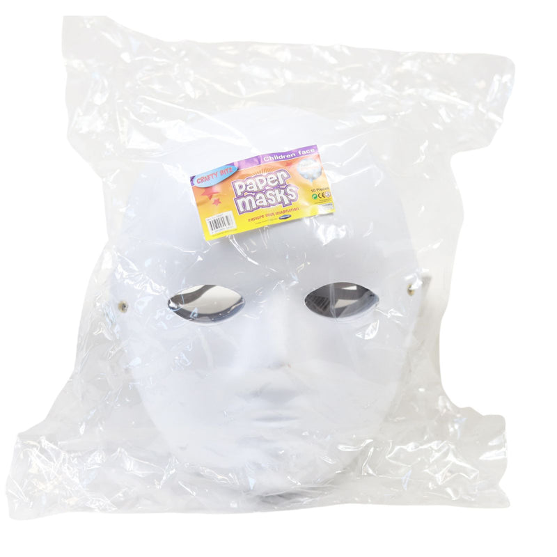 Packet of 10 Children Face Masks by Premier Stationery on Schoolbooks.ie