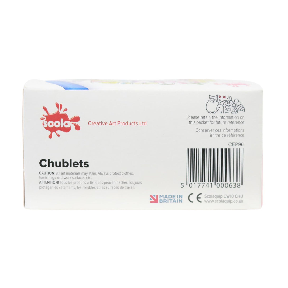 ■ Scola - Chublets - Box of 96 by Scola on Schoolbooks.ie