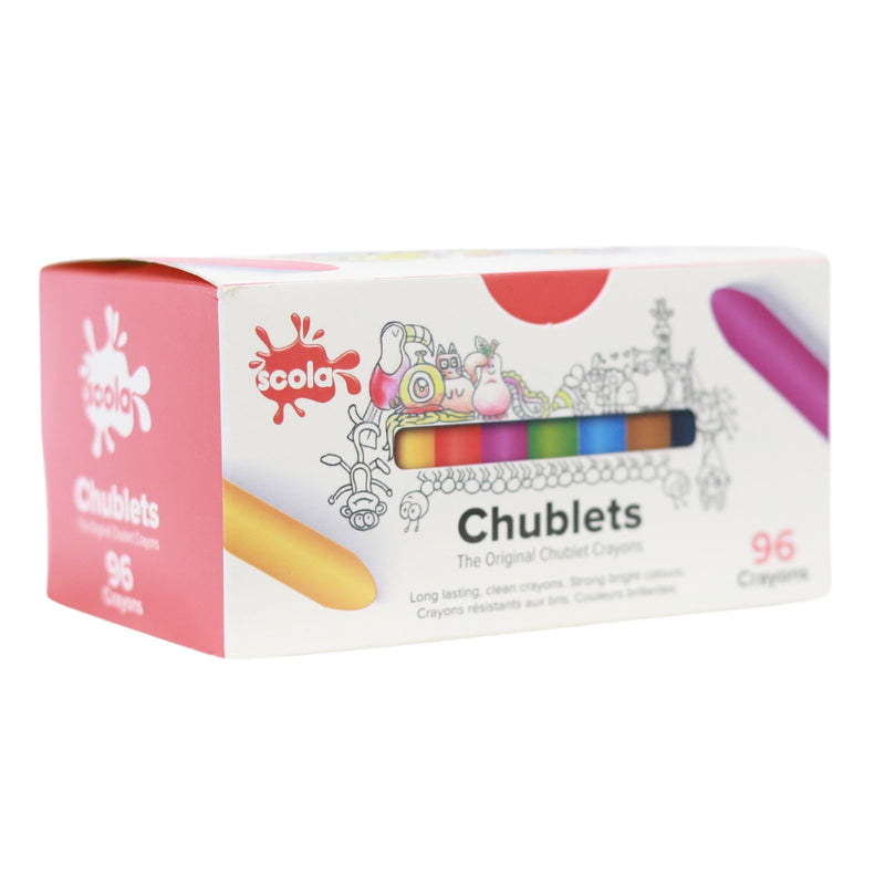 Scola - Chublets - Box of 96 by Scola on Schoolbooks.ie