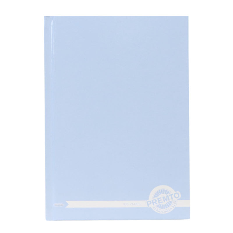 Premto - Pastel A5 160 Page Hardcover Notebook - Cornflower Blue by Premto on Schoolbooks.ie