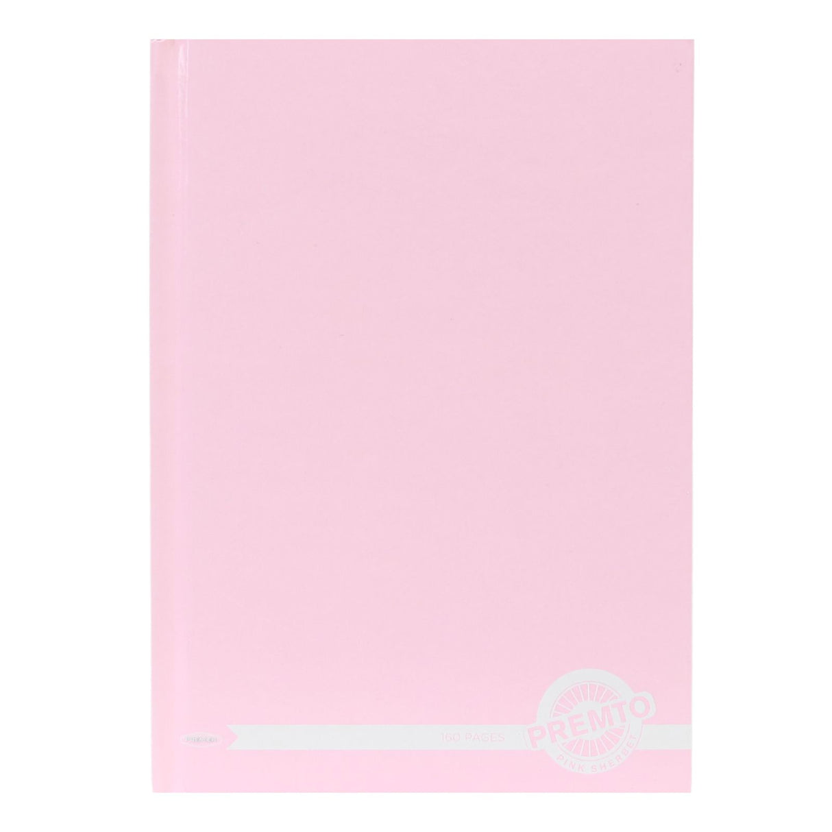 Premto - Pastel A5 160 Page Hardcover Notebook - Pink Sherbet by Premto on Schoolbooks.ie