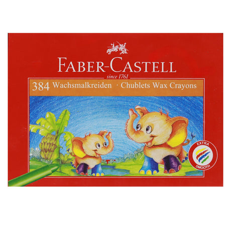 Faber-Castell - Chublets Crayons - Class Pack of 384 (12 Assorted Colours) by Faber-Castell on Schoolbooks.ie