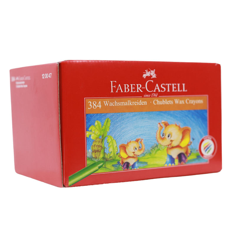 Faber-Castell - Chublets Crayons - Class Pack of 384 (12 Assorted Colours) by Faber-Castell on Schoolbooks.ie