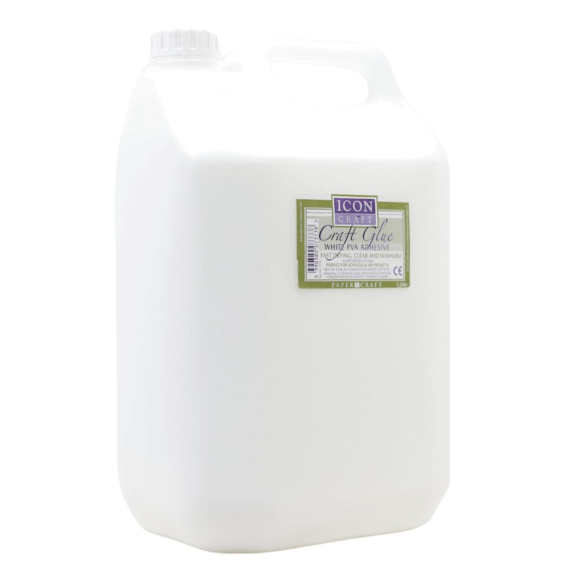 Icon Craft - PVA Craft Glue - 5 Litre by Icon on Schoolbooks.ie