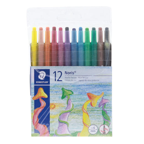 Staedtler Noris - Wax Twistables - 12 Pack by Staedtler on Schoolbooks.ie