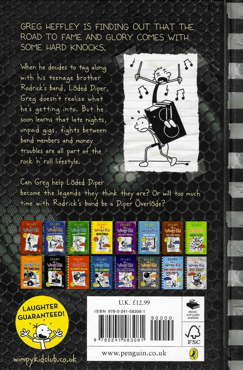 Diary of a Wimpy Kid - Diper Overlode - Book 17 - Hardback by Random House Children's Publishers UK on Schoolbooks.ie