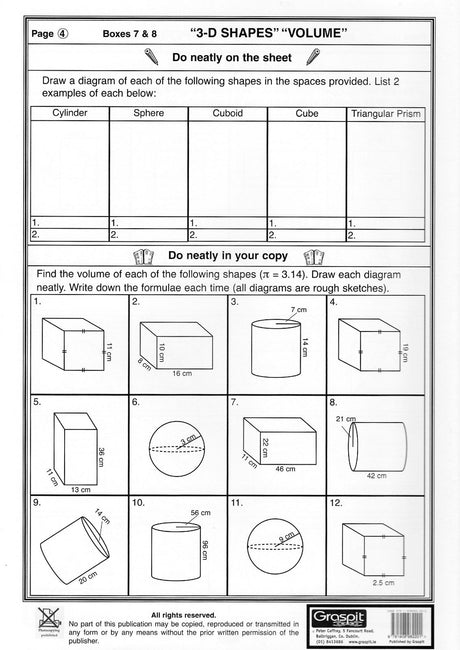 Maths in Focus - Workbook by Graspit on Schoolbooks.ie