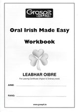 Oral Irish Made Easy - Workbook by Graspit on Schoolbooks.ie