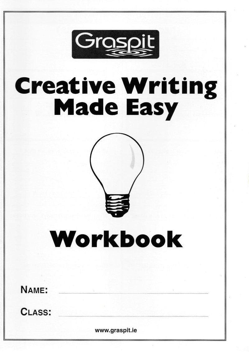 Creative Writing Made Easy - Workbook by Graspit on Schoolbooks.ie