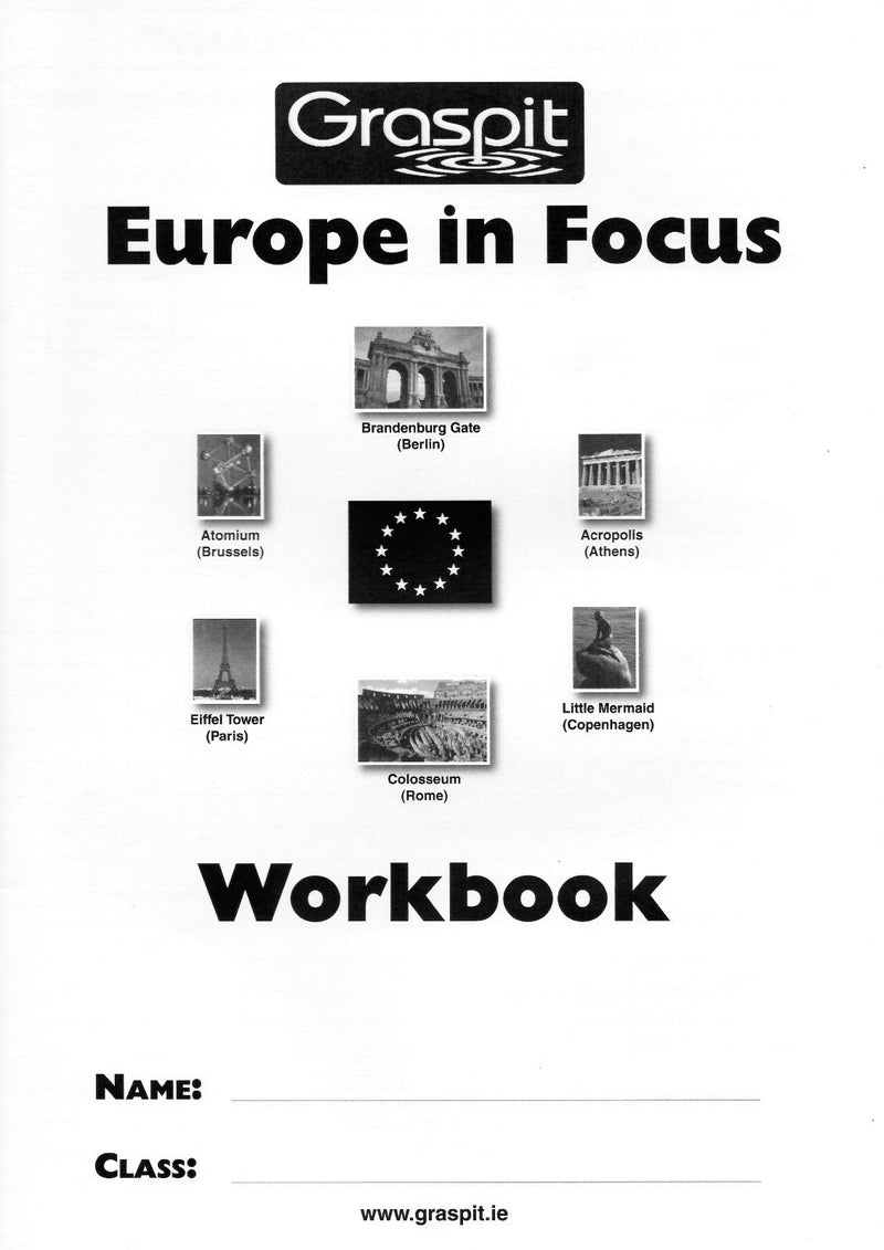 Europe In Focus - Workbook by Graspit on Schoolbooks.ie