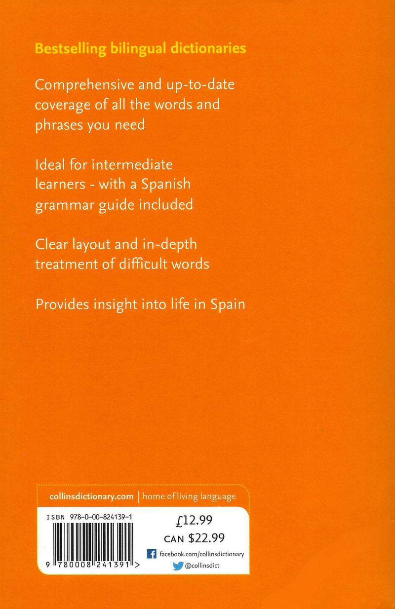 Collins Spanish Dictionary and Grammar (8th Edition) by HarperCollins Publishers on Schoolbooks.ie