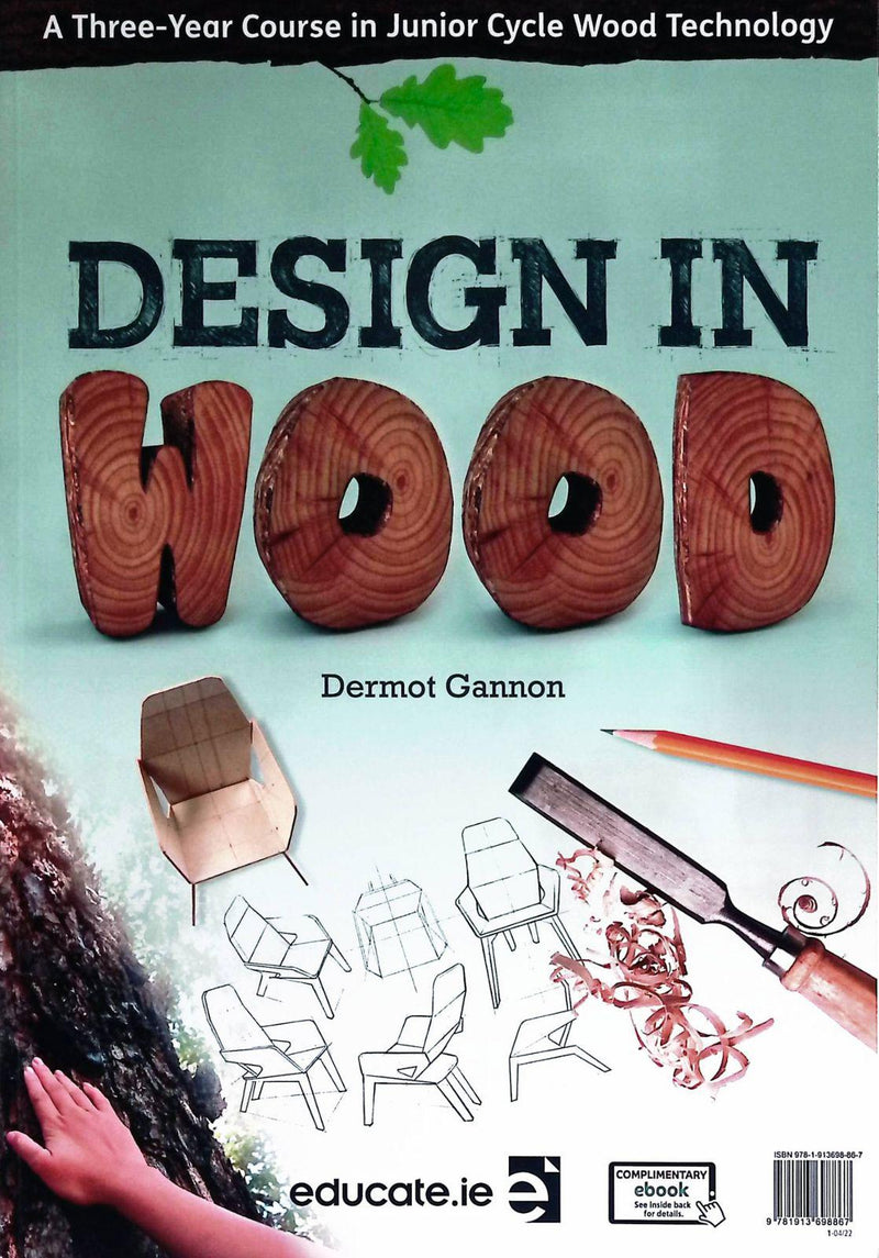 Design in Wood - Textbook, Activity Book & Log Book - Set by Educate.ie on Schoolbooks.ie