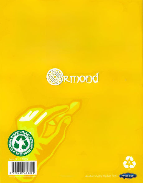 Ormond 40 Page Durable Cover Blank Copy Book by Ormond on Schoolbooks.ie