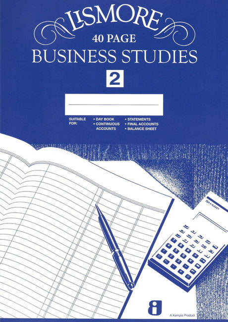 ■ Business Studies: Record Book 2: Journal - 40 page by Lismore on Schoolbooks.ie