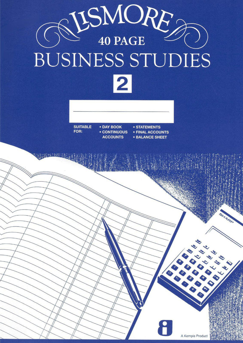 Business Studies: Record Book 2: Journal - 40 page by Lismore on Schoolbooks.ie