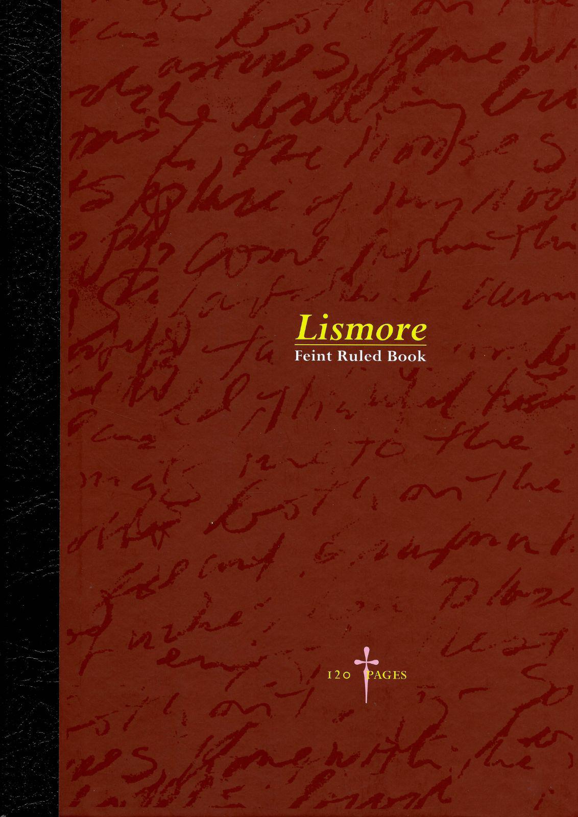 ■ Notebook - A4 - Hardback - 120 Page - Red Cover by Lismore on Schoolbooks.ie