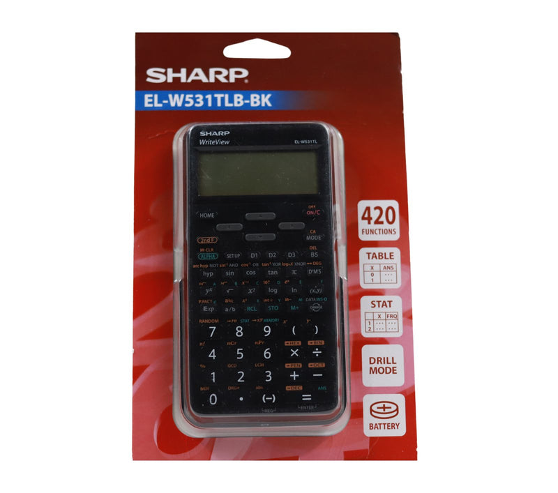 Sharp WriteView Scientific Calculator - EL-W531TL by Sharp on Schoolbooks.ie
