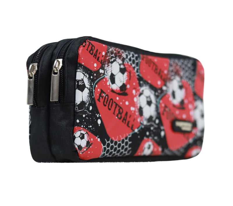Football Double Pencil Case by Supreme Stationery on Schoolbooks.ie