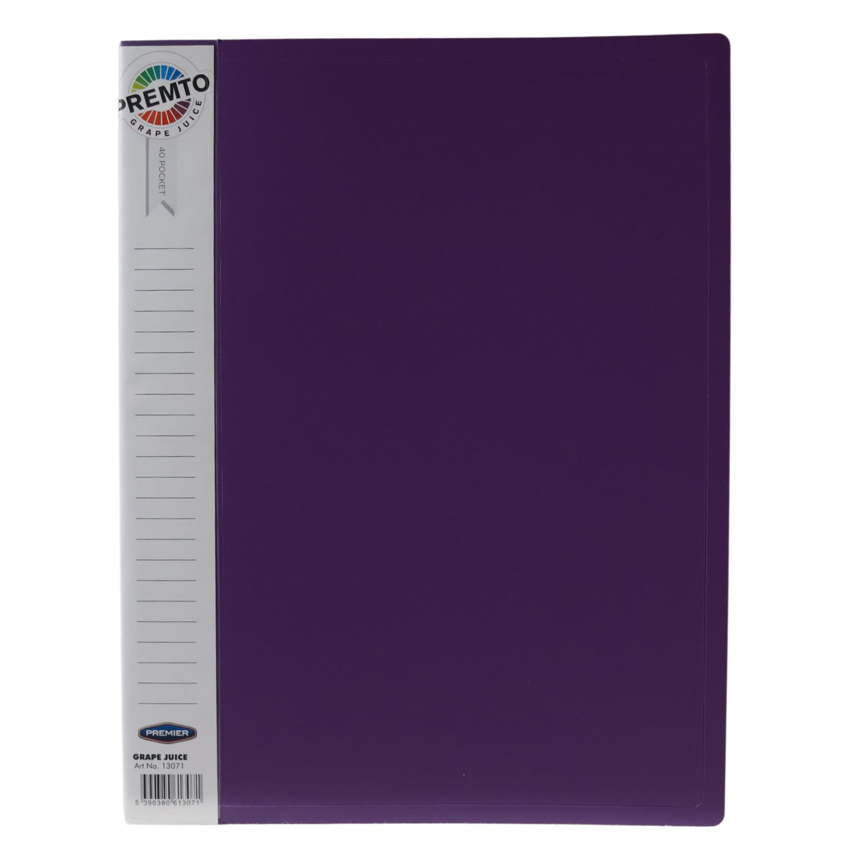 Premto - A4 40 Pocket Display Book - Grape Juice by Premto on Schoolbooks.ie