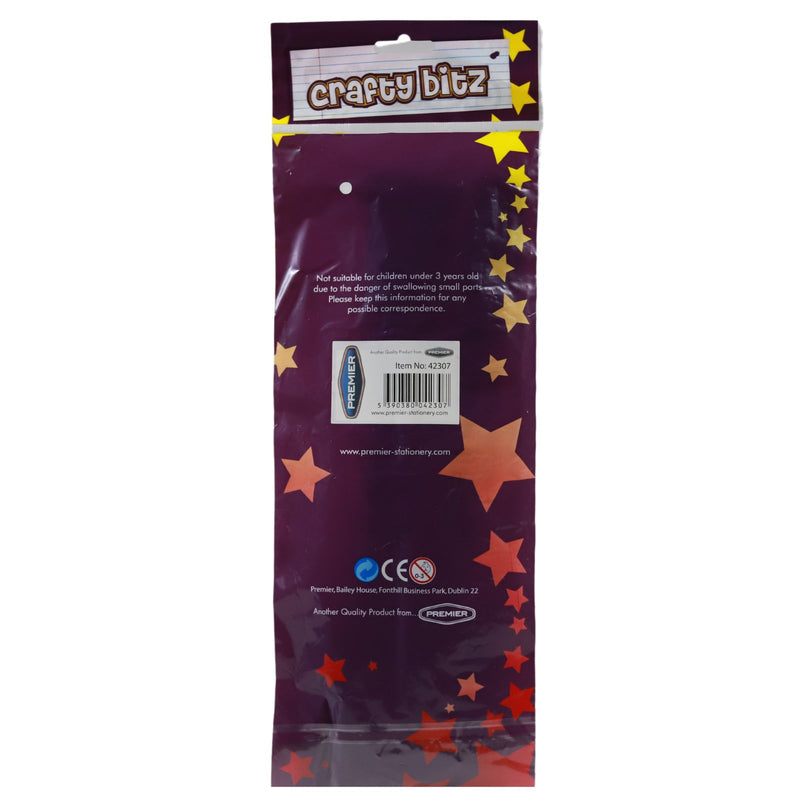 Crafty Bitz Packet of 30 12" Pipe Cleaners Stems - Glitter by Crafty Bitz on Schoolbooks.ie