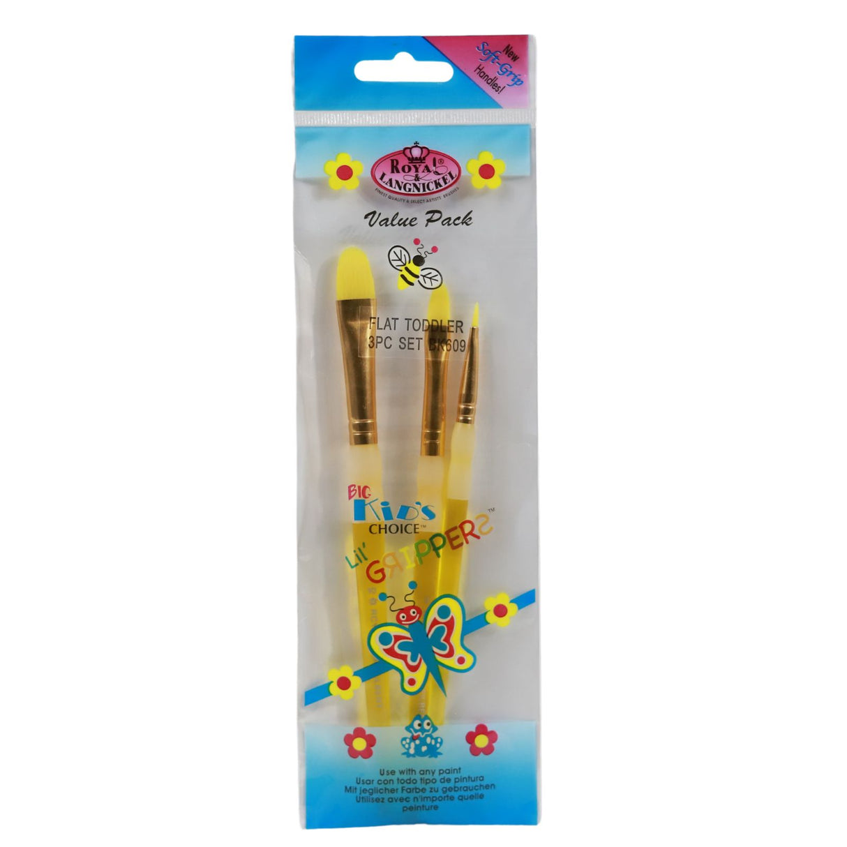 Big Kid's Choice 3 Piece Brush Set - Flat Toddler by Royal & Langnickel on Schoolbooks.ie