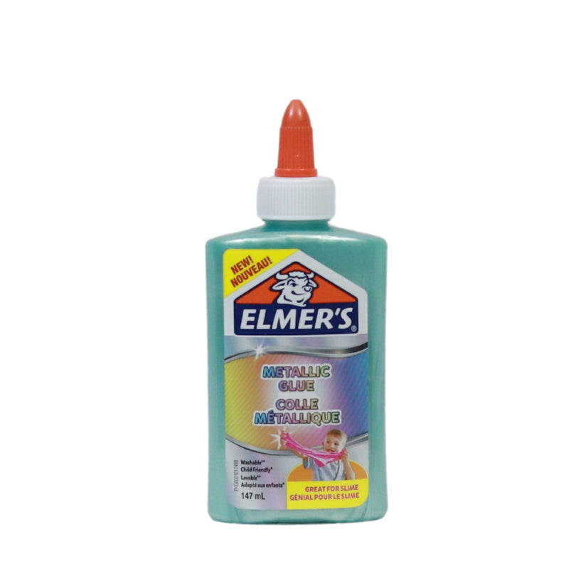 Elmer's 147ml Metallic Slime Glue - Teal by Elmer's on Schoolbooks.ie