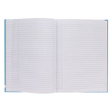 ■ Premto - A4 160pg Hardcover Notebook - Printer Blue by Premto on Schoolbooks.ie